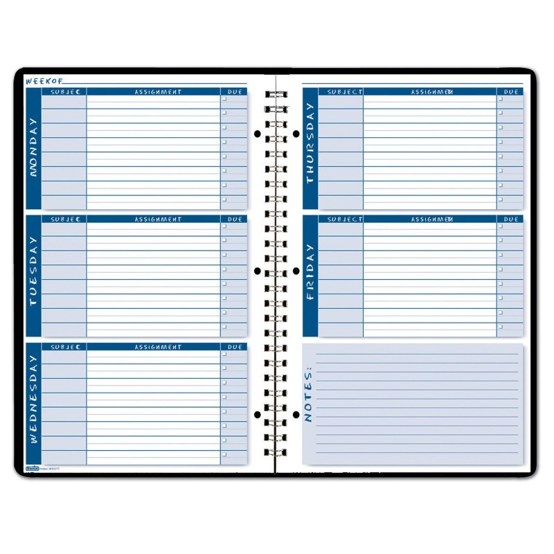 House of Doolittle® Non-Dated Assignment Book