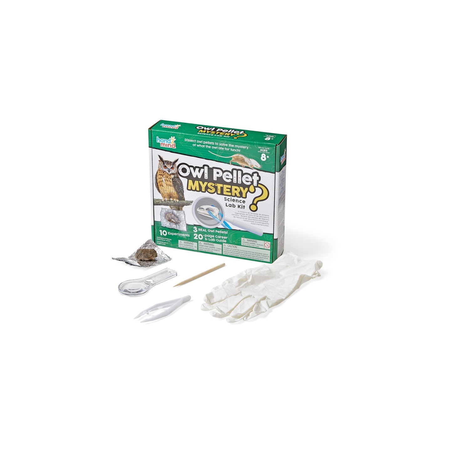 Hand2Mind Owl Pellet Mystery Science Lab Kit