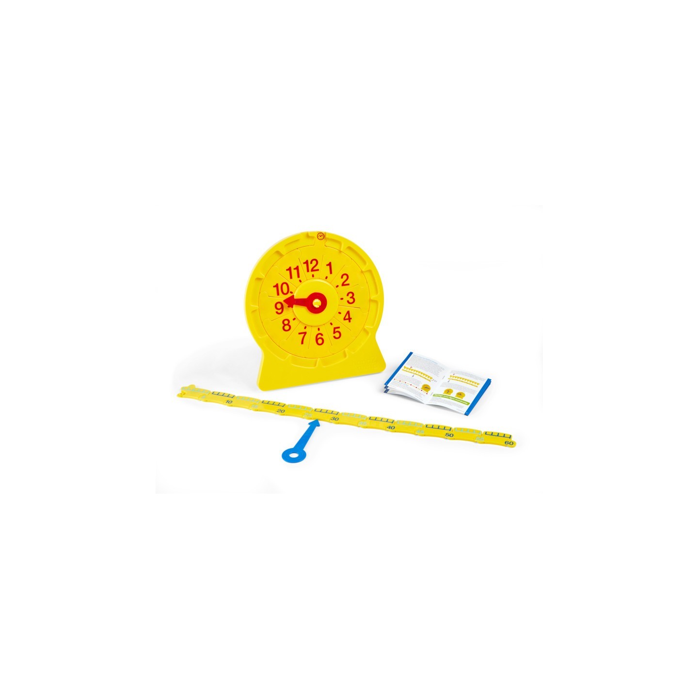 Hand2Mind NumberLine Clock™, Magnetic Demonstration Clock