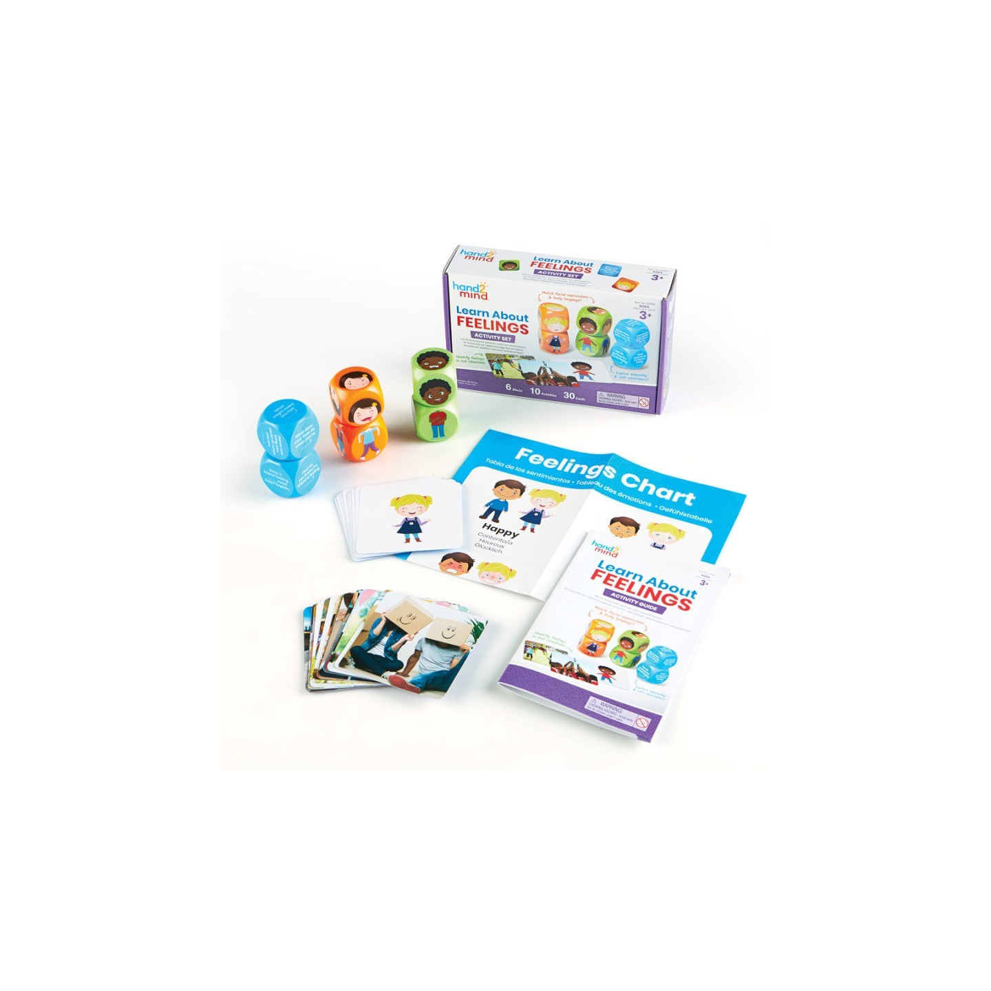 Hand2Mind Learn About Feelings Activity Set