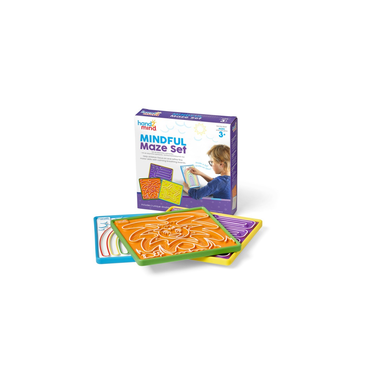 Hand2Mind Mindful Maze Set
