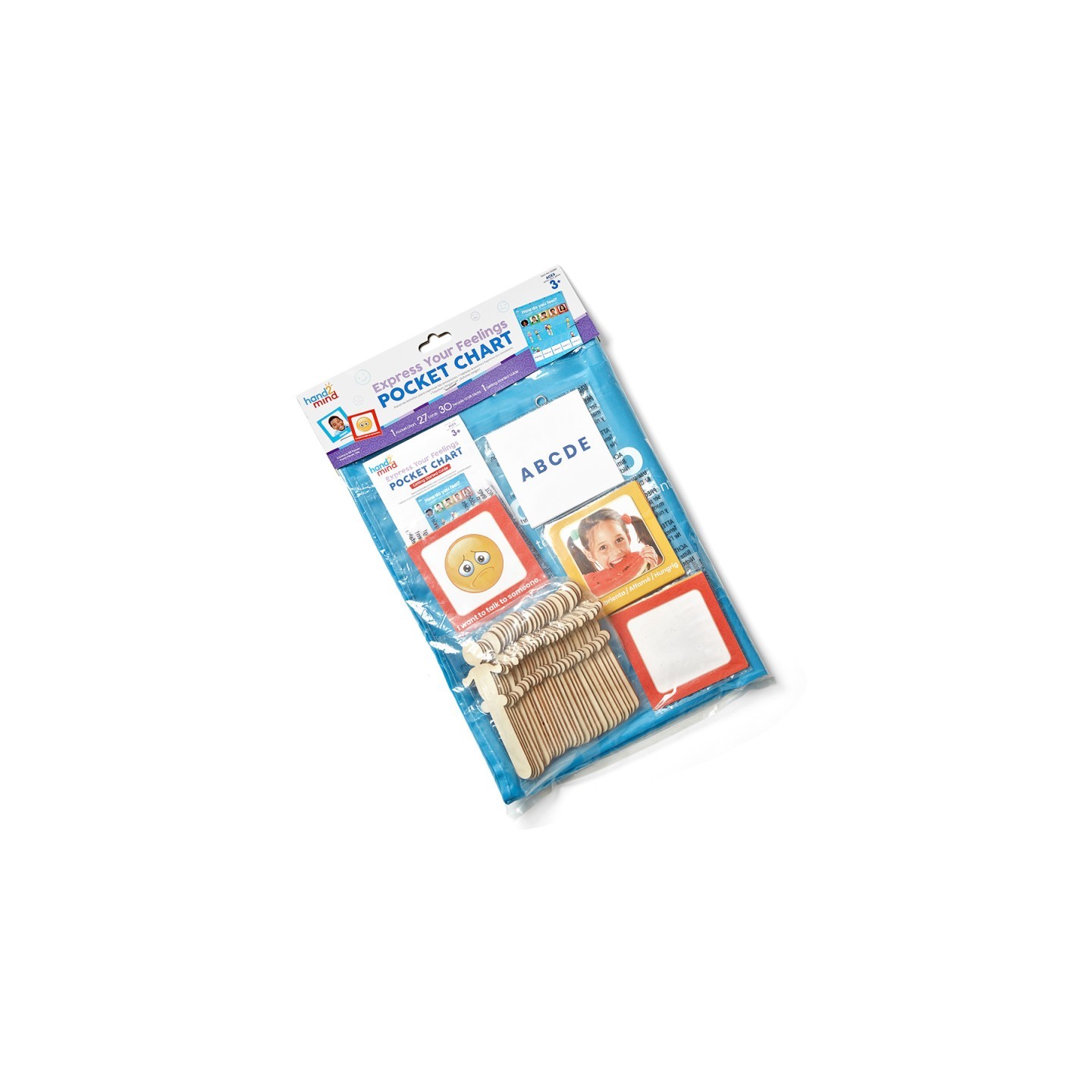 Hand2Mind Express Your Feelings Pocket Chart