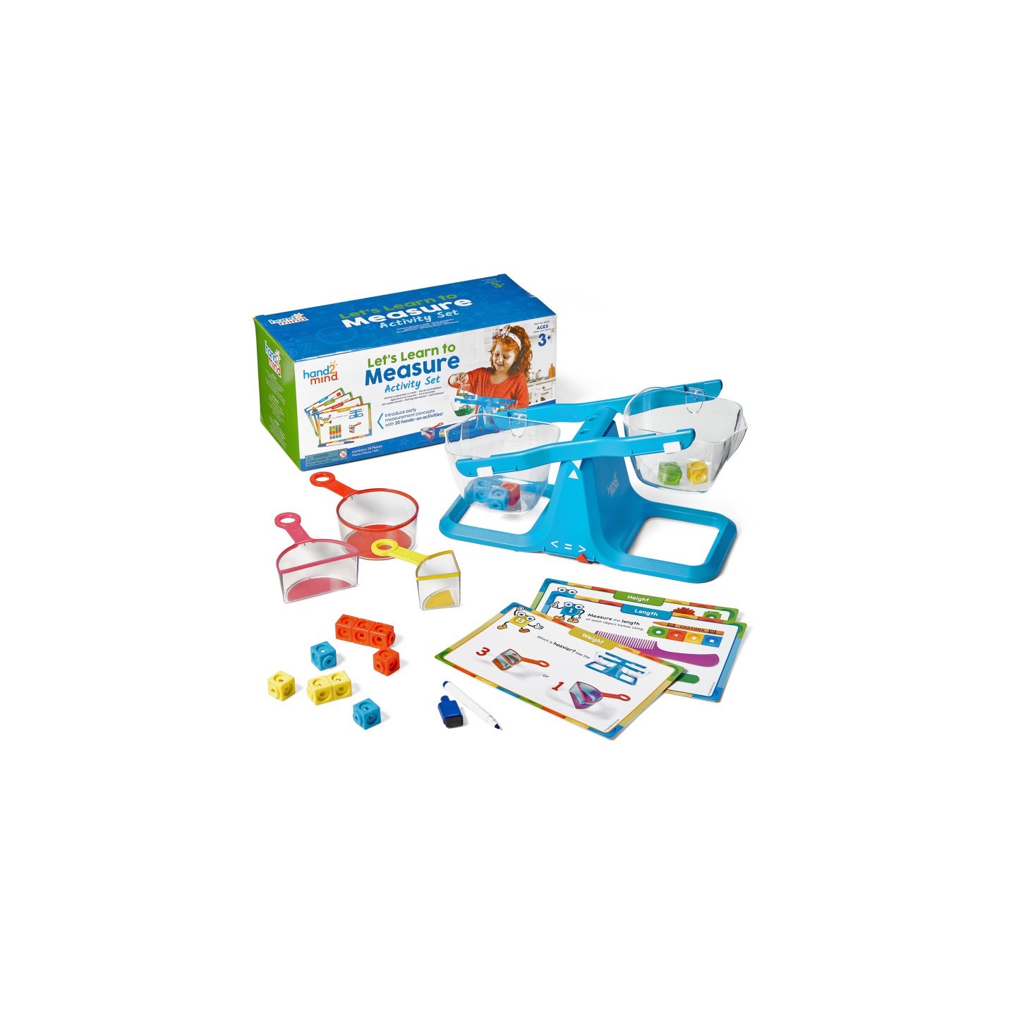 Hand2Mind Let's Learn To Measure Activity Set