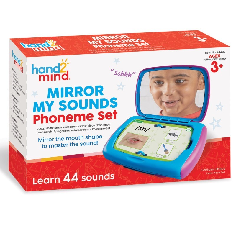 Hand2Mind Mirror My Sounds Phoneme Set
