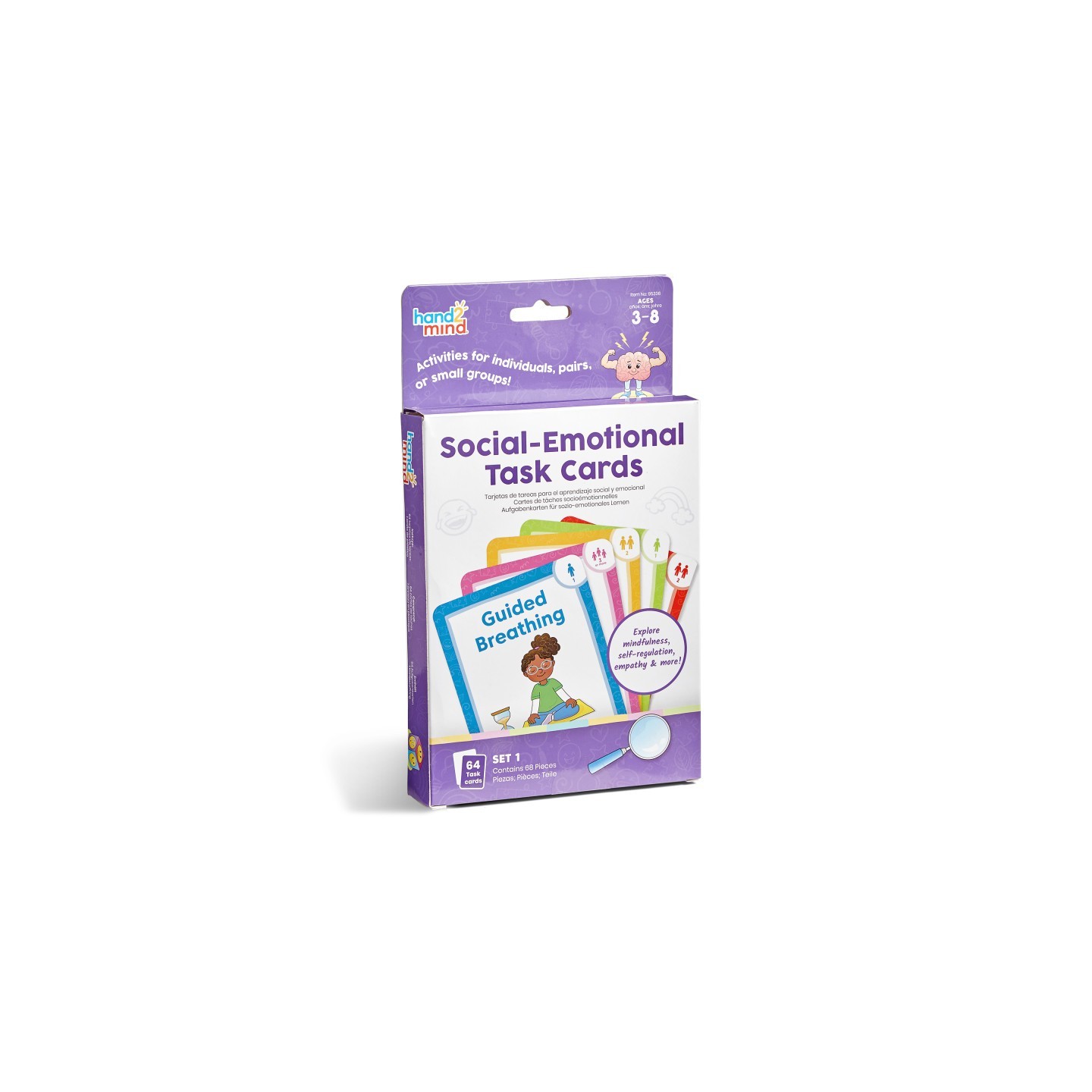 Hand2Mind Social-Emotional Task Cards, Ages 3+