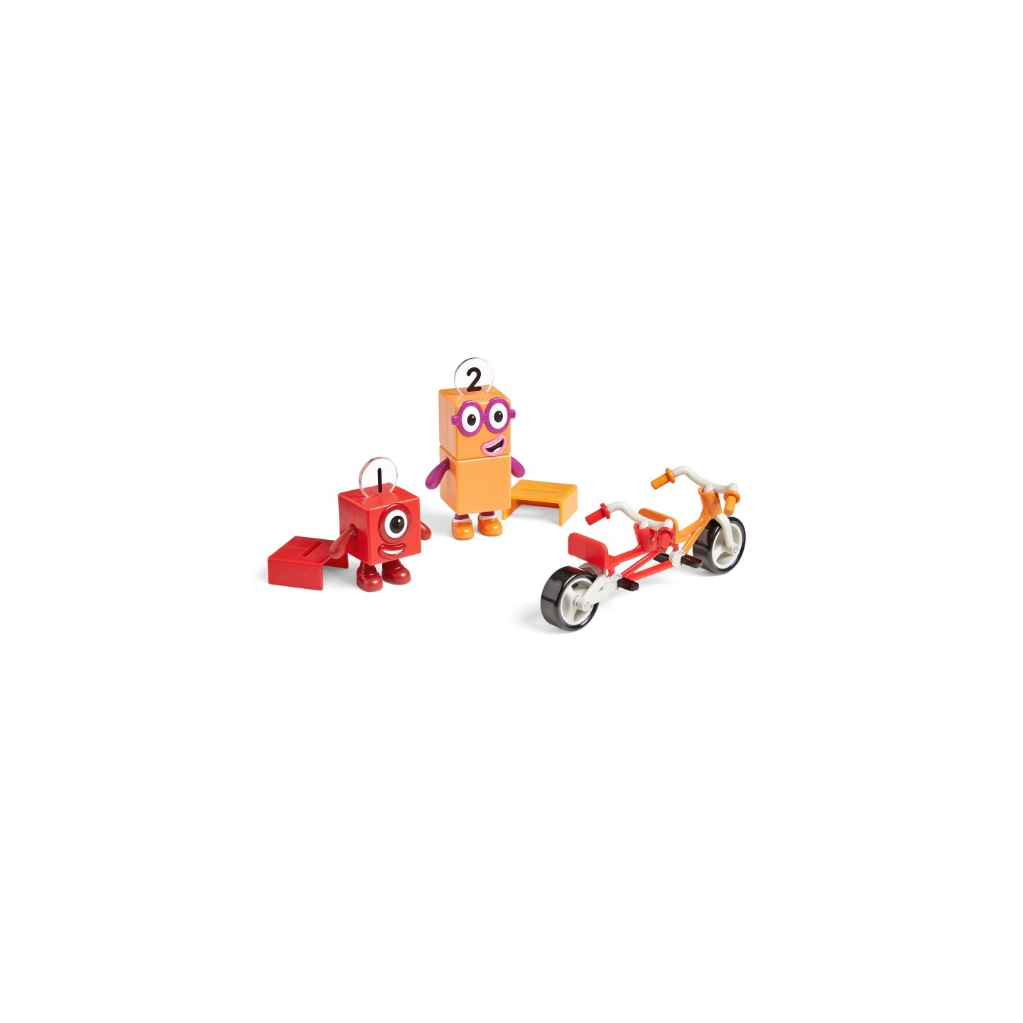Hand2Mind Numberblocks One and Two Bike Adventure