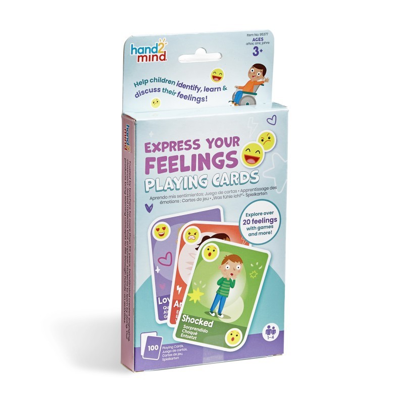 Hand2Mind Express Your Feelings Playing Cards