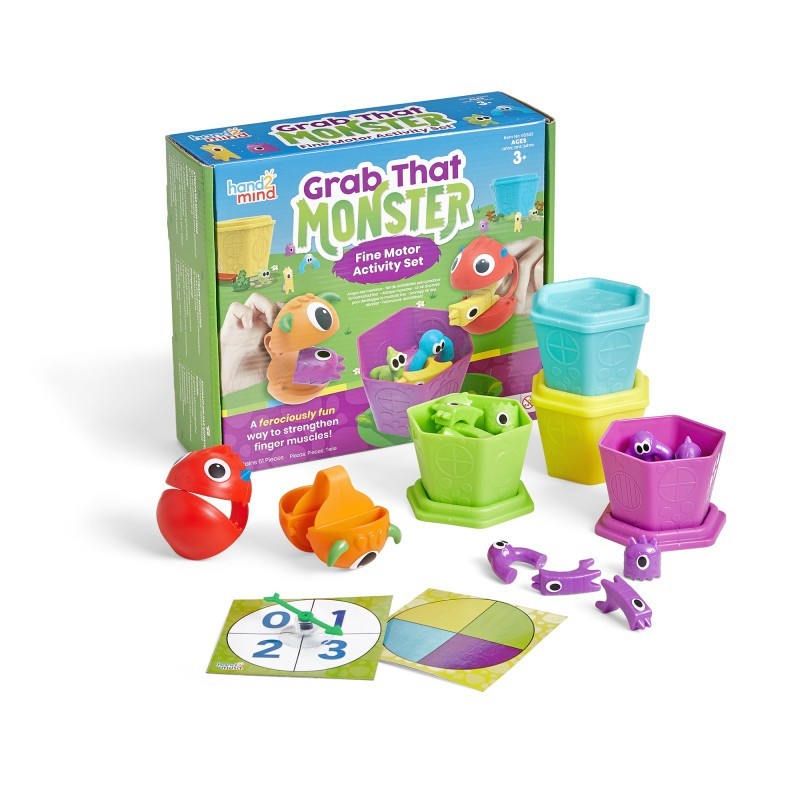 Hand2Mind Grab That Monster Fine Motor Activity Set