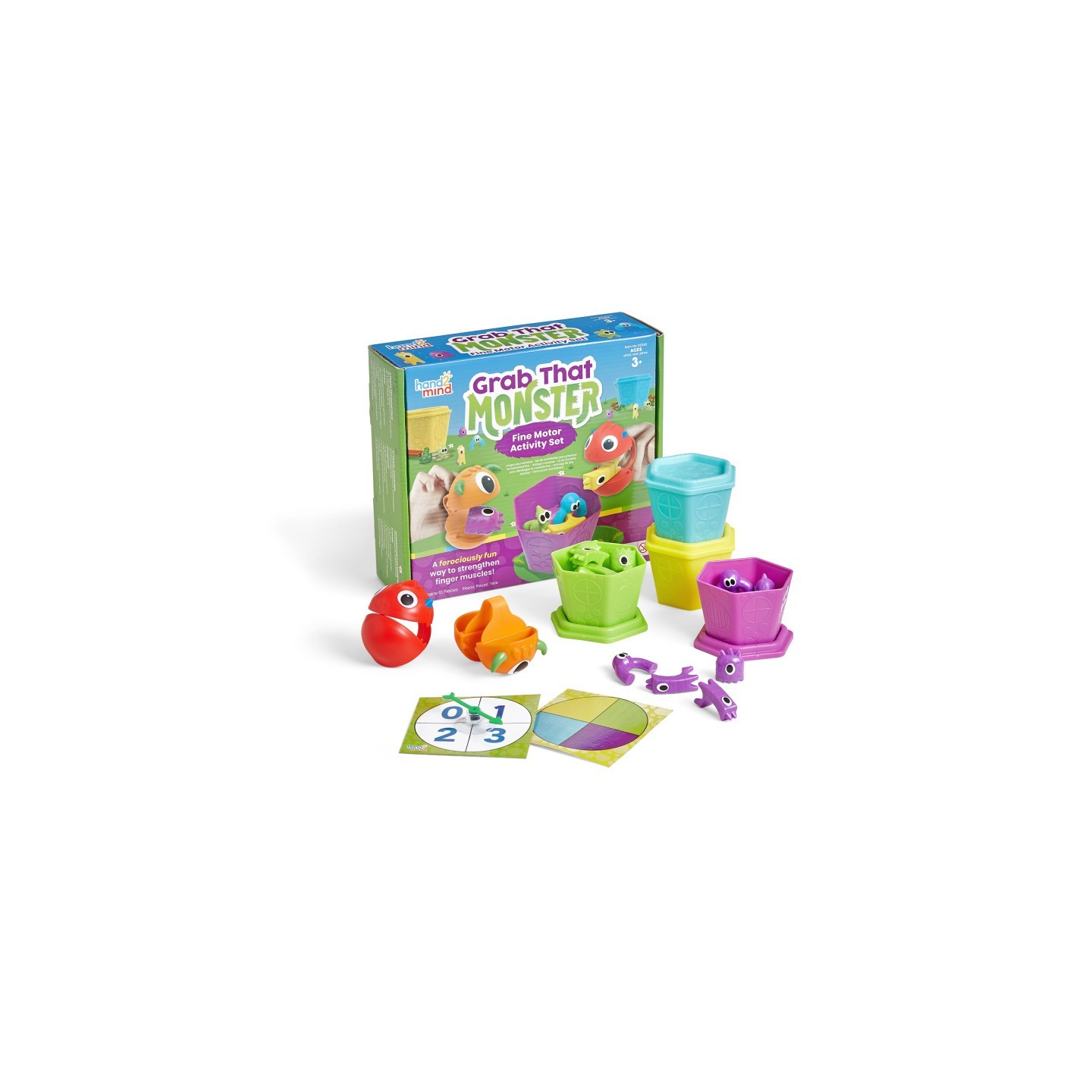 Hand2Mind Grab That Monster Fine Motor Activity Set