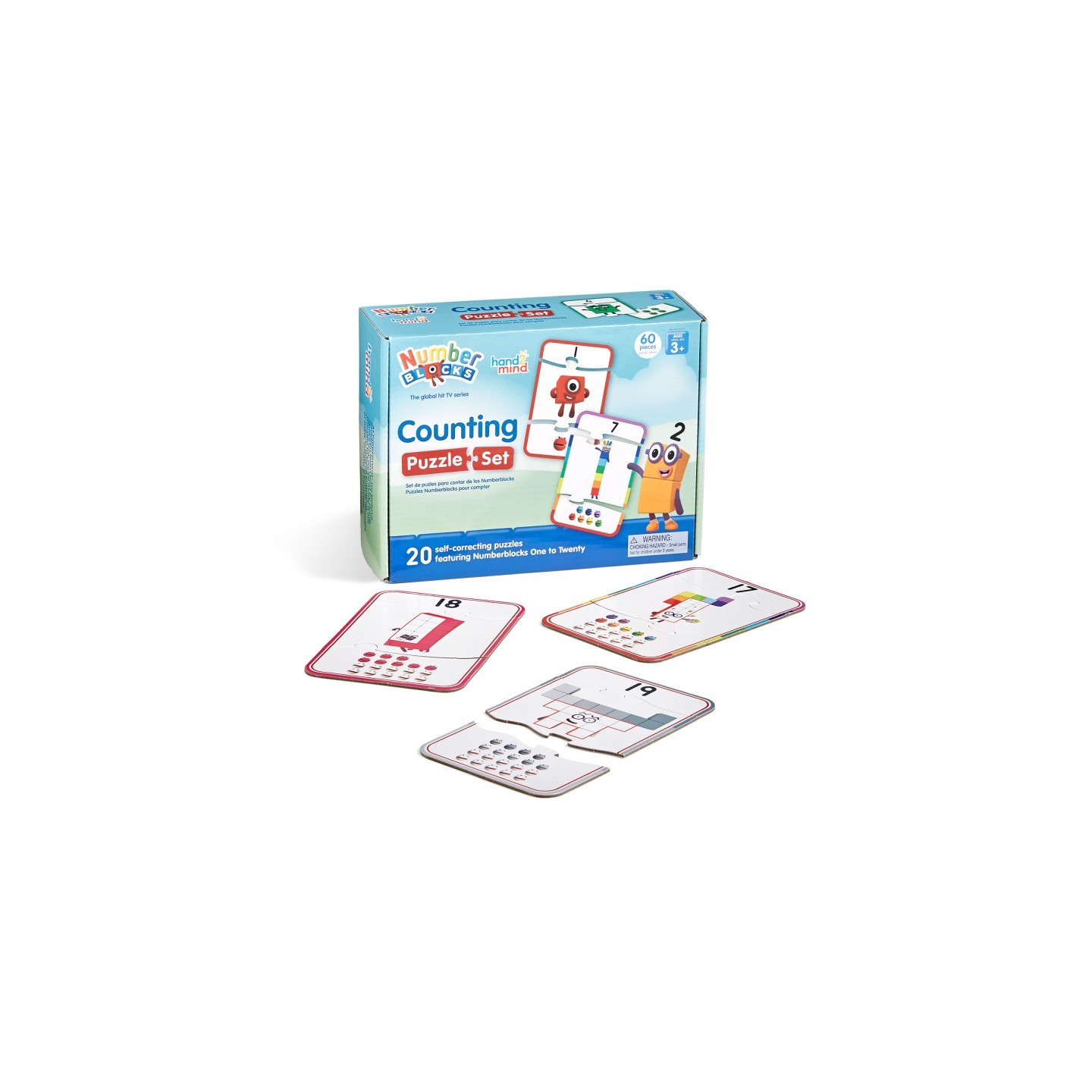 Hand2Mind Numberblocks Counting Puzzle Set