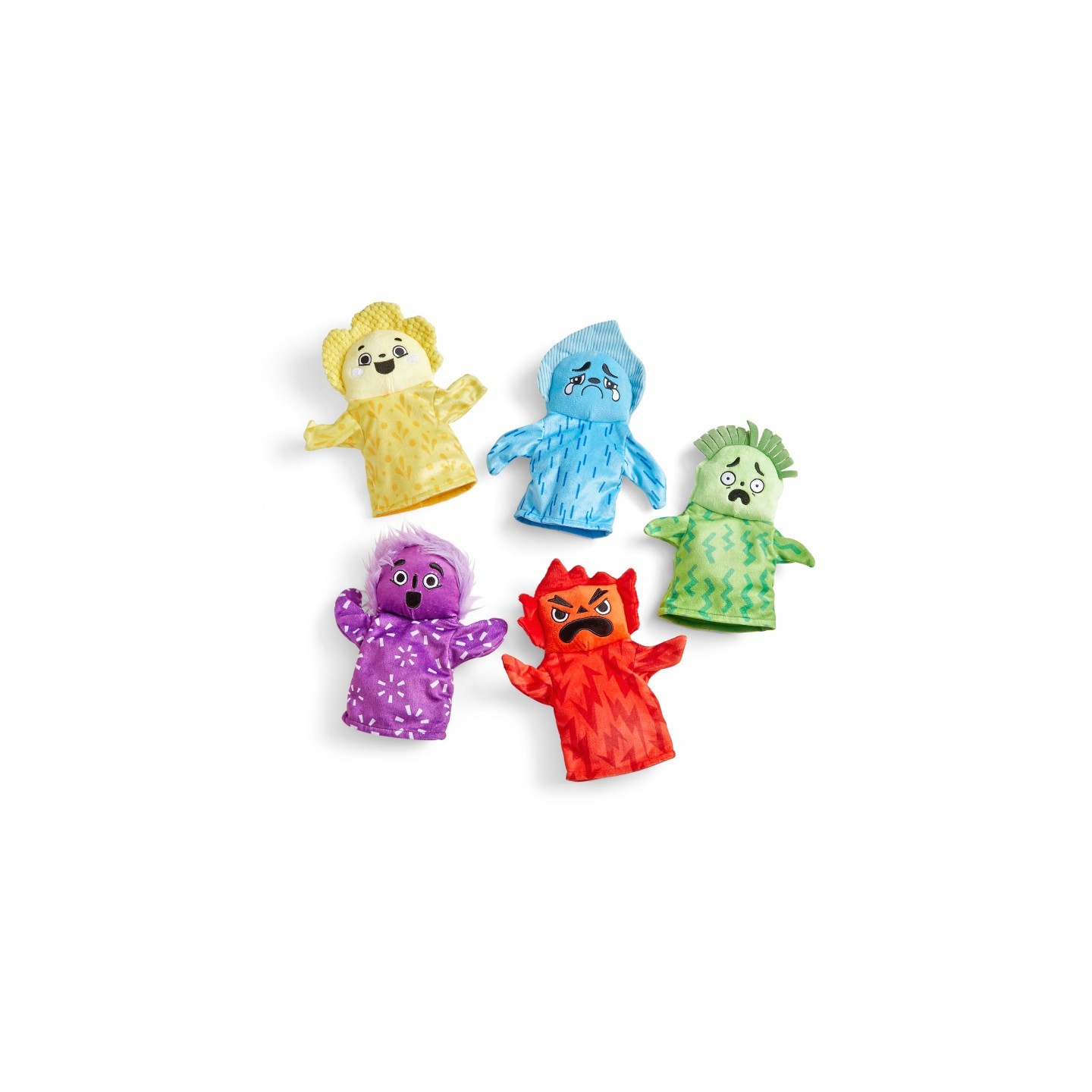 Hand2Mind Feelings Family Puppets