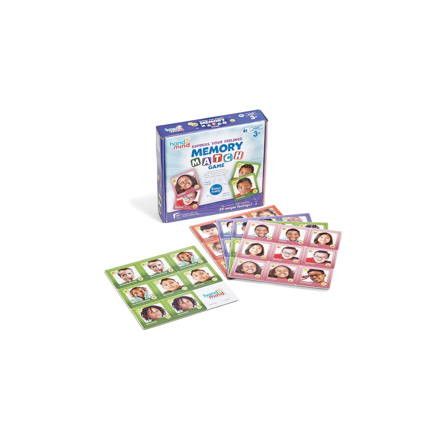 Hand2Mind Express Your Feelings™ Memory Match Game
