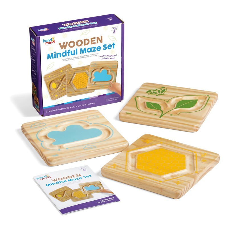 Hand2Mind Mindful Maze, Naturals Set