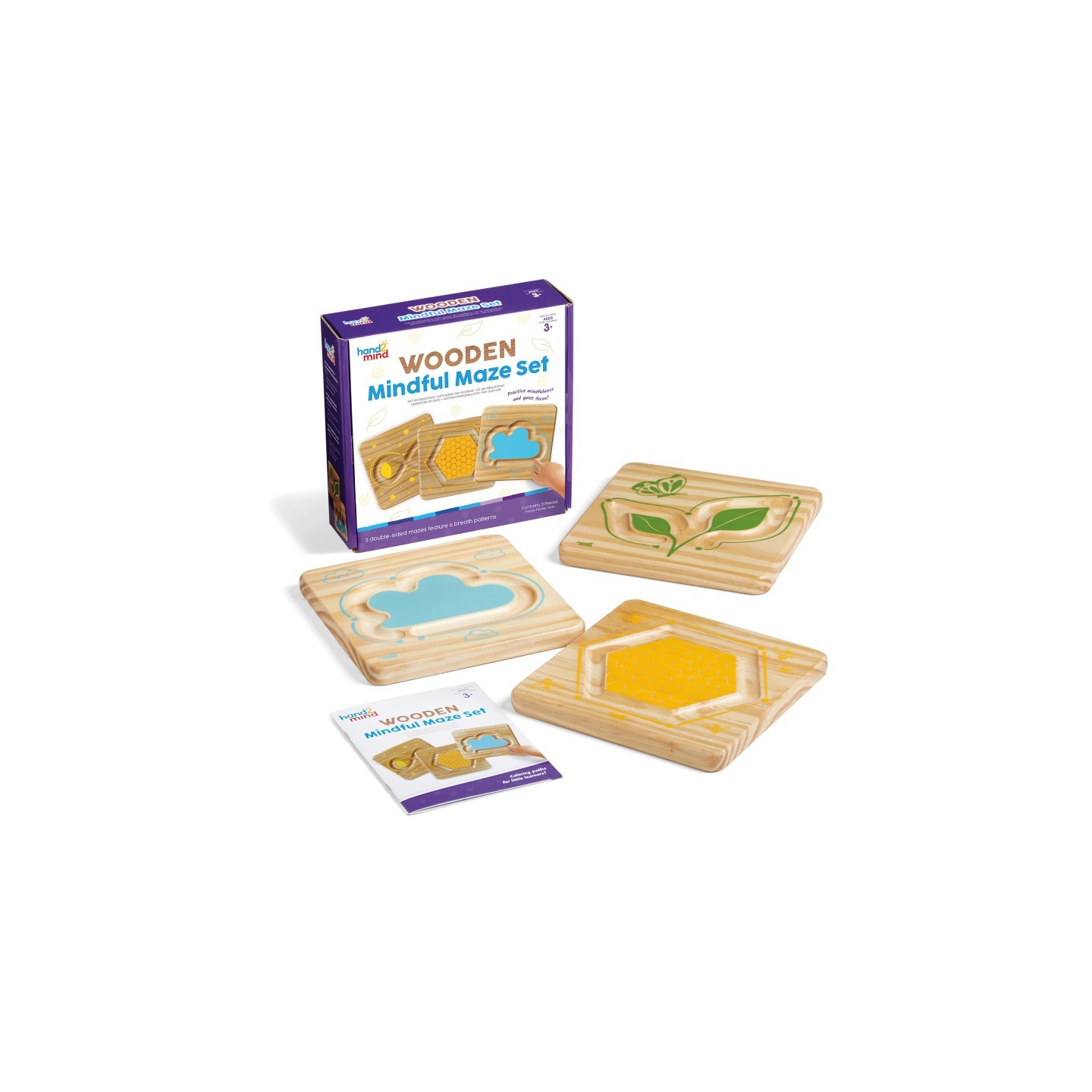 Hand2Mind Mindful Maze, Naturals Set
