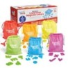 Hand2Mind Rainbow Lowercase Magnetic Letters, 6 Sets of 42 Letters