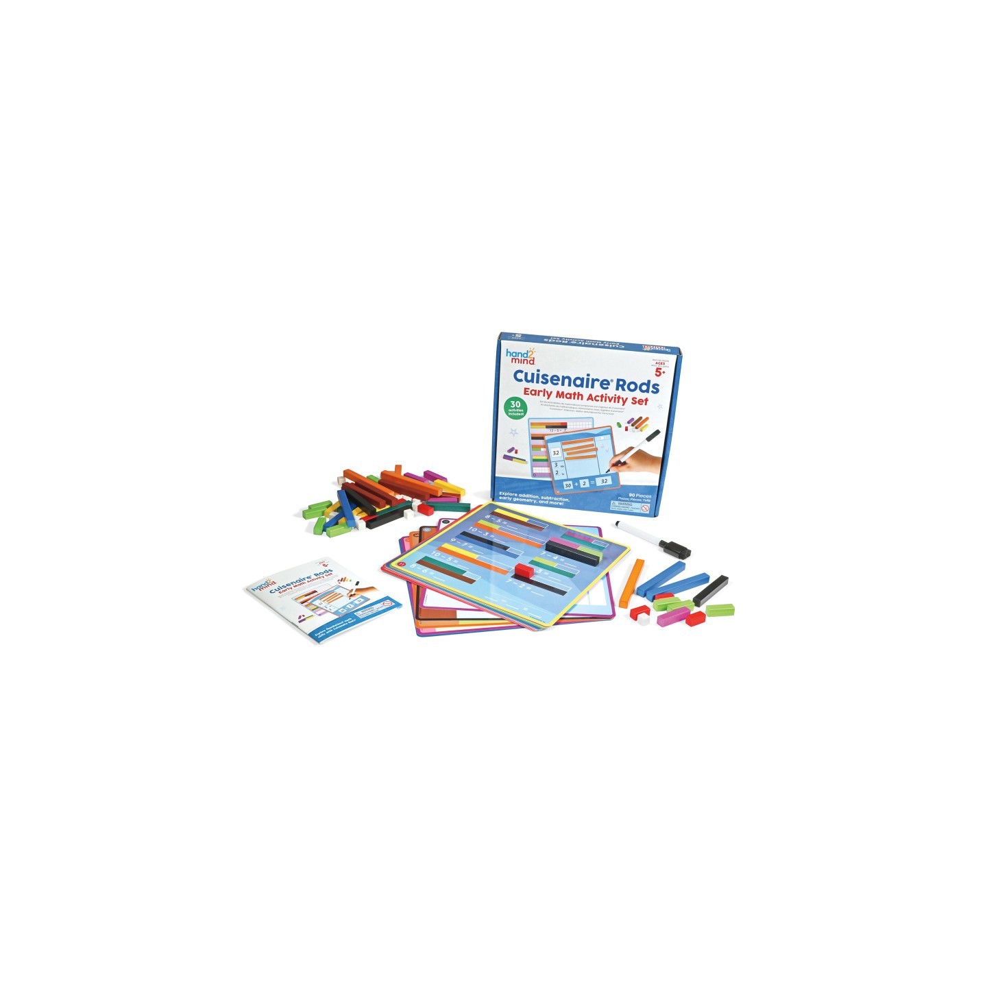 Hand2Mind Cuisenaire Rods Early Math Activity Set