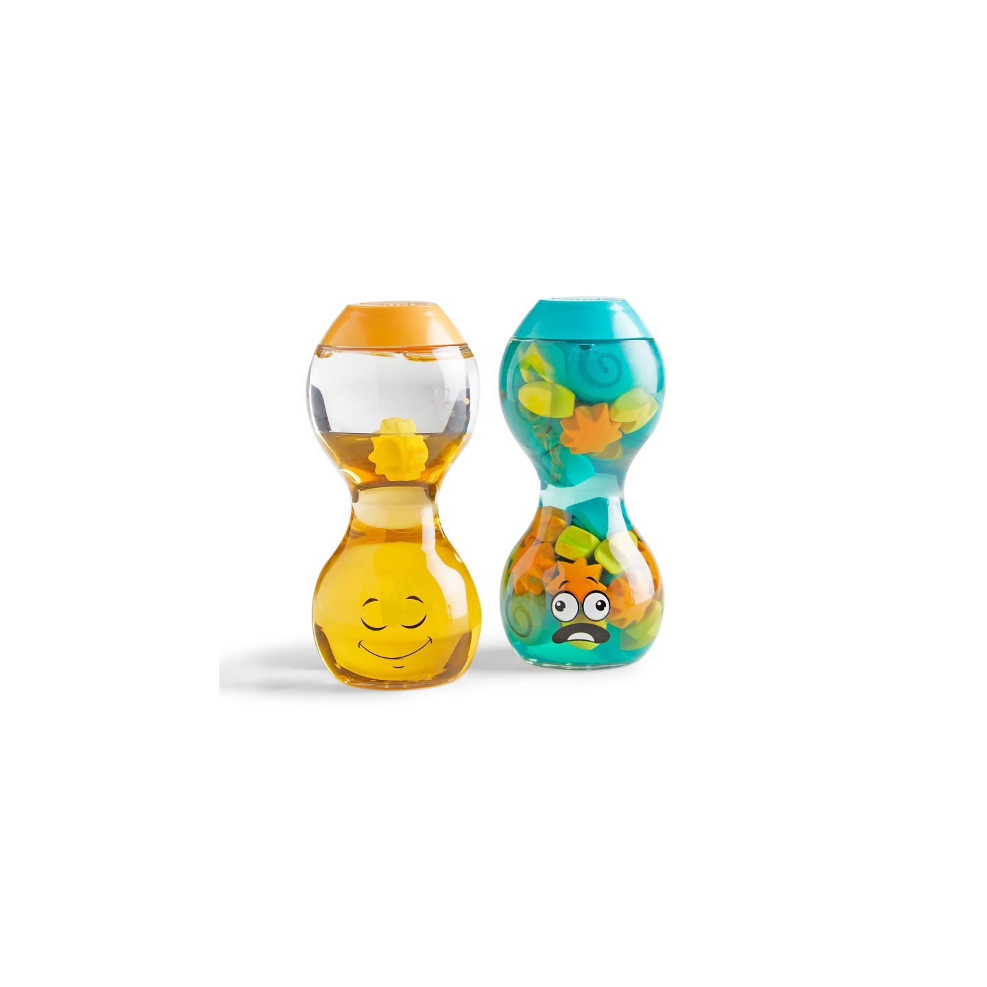 Hand2Mind Express Your Feelings™ Sensory Bottles, Opposites: Overwhelmed and Calm
