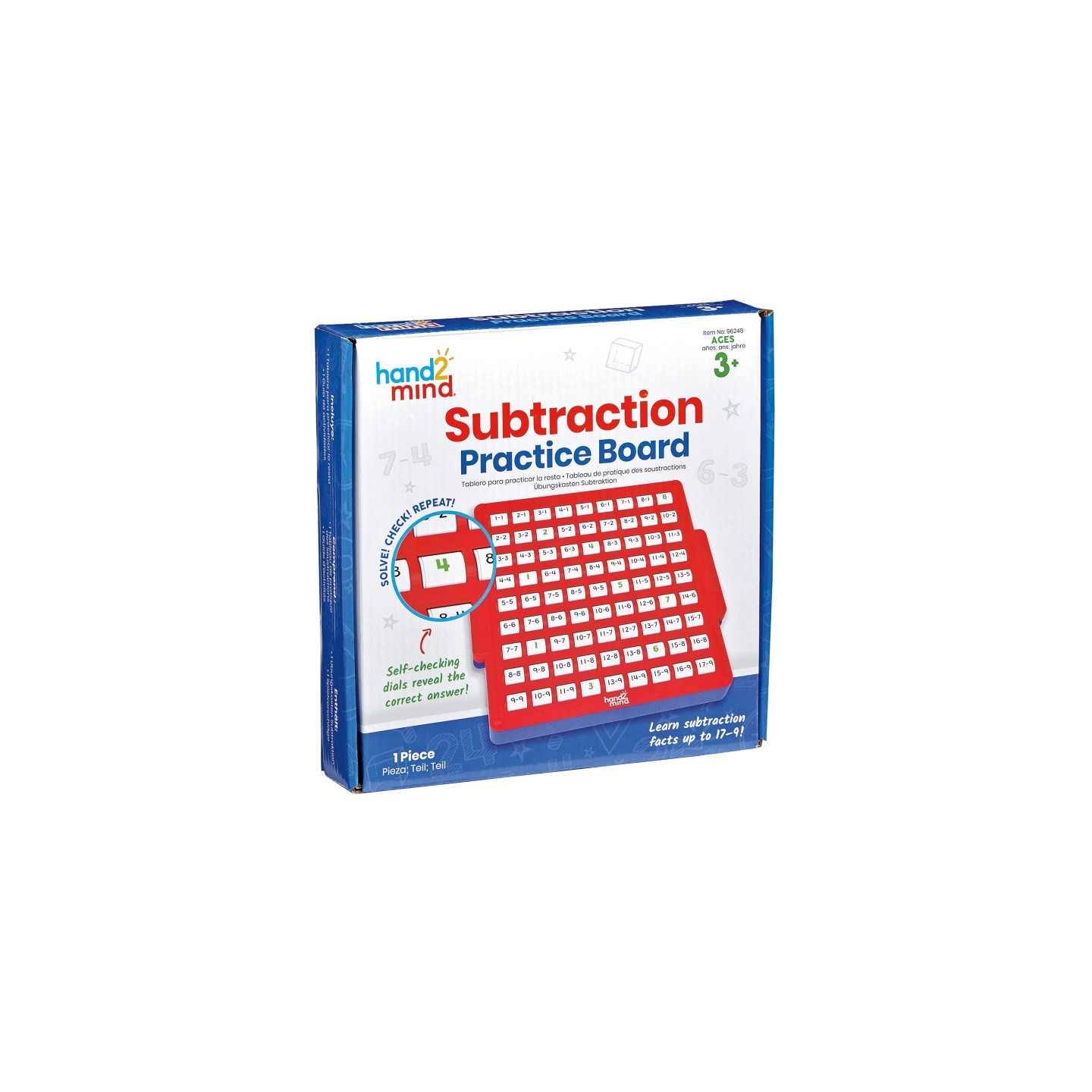 Hand2Mind Interactive Math Facts Board - Subtraction