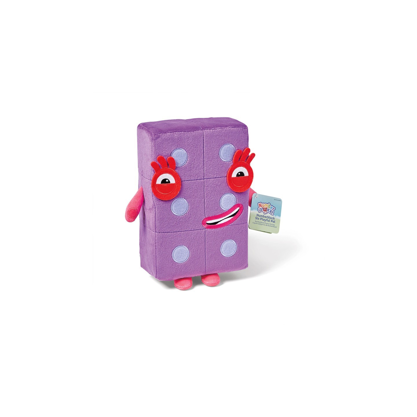 Hand2Mind Numberblocks™ Six Playful Pal Plush Figure