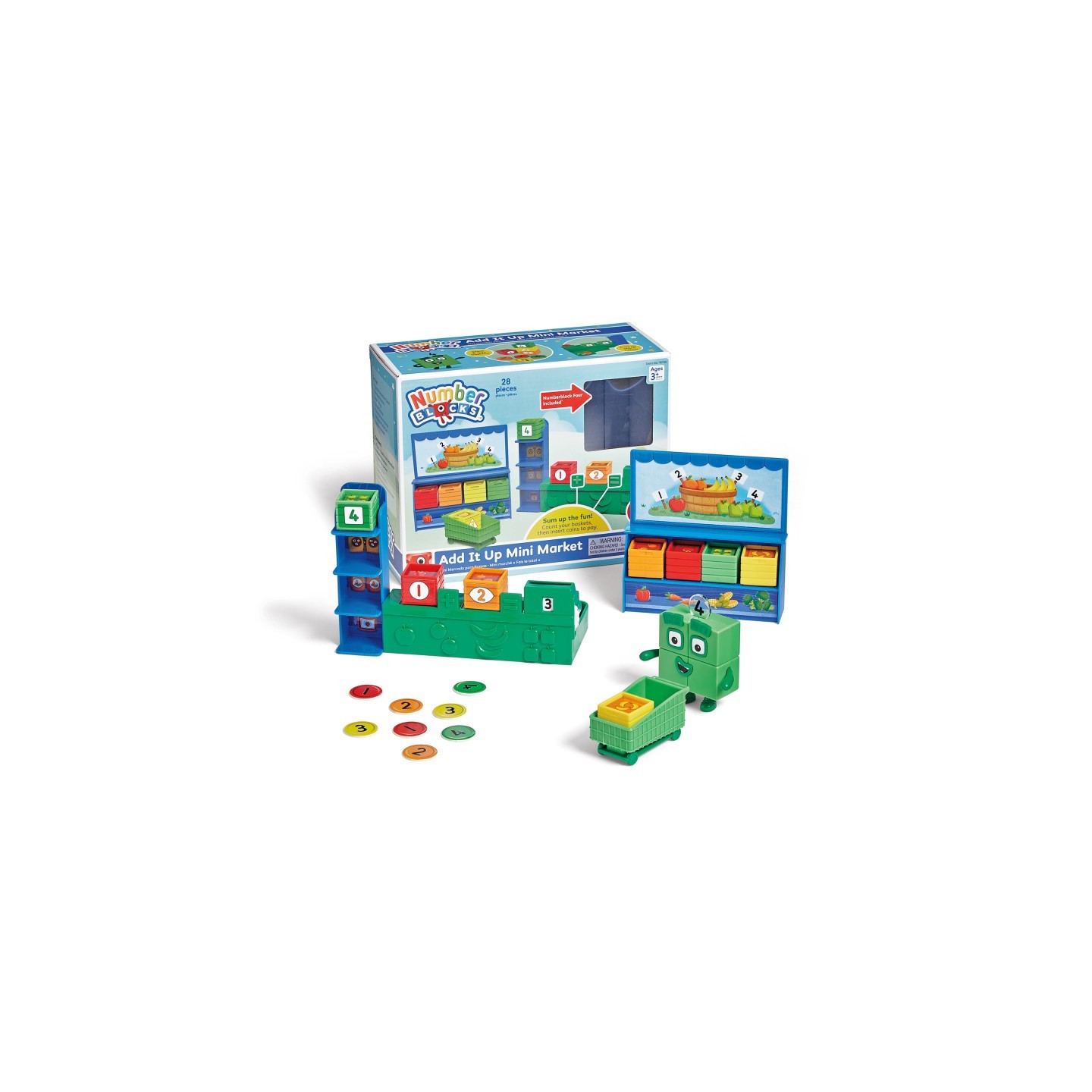 Hand2Mind Numberblocks™ Add It Up Mini Market