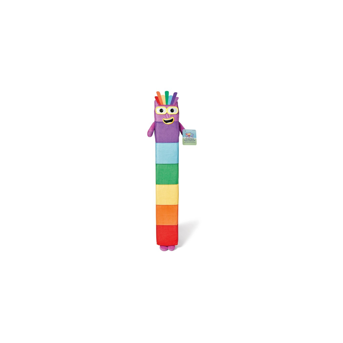 Hand2Mind Numberblocks™ Seven Playful Pal Plush Figure