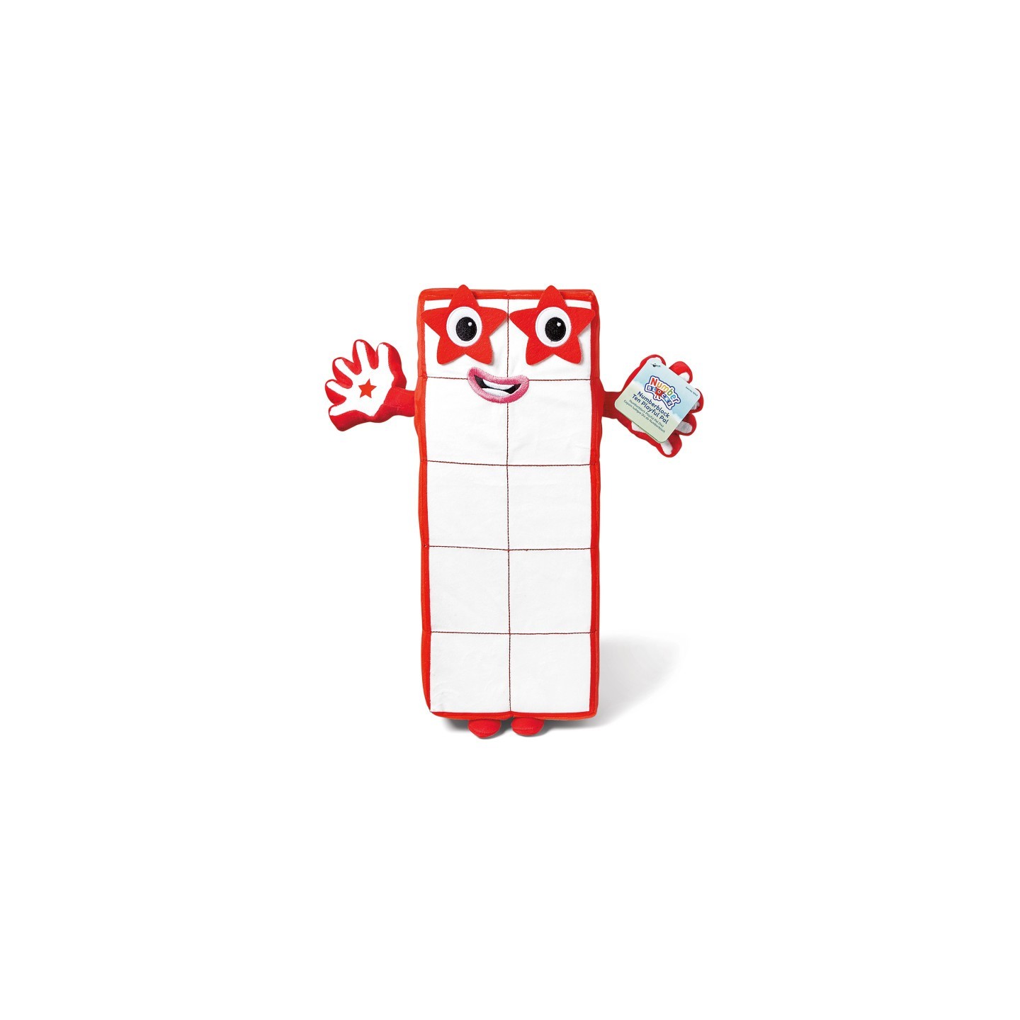 Hand2Mind Numberblocks™ Ten Playful Pal Plush Figure