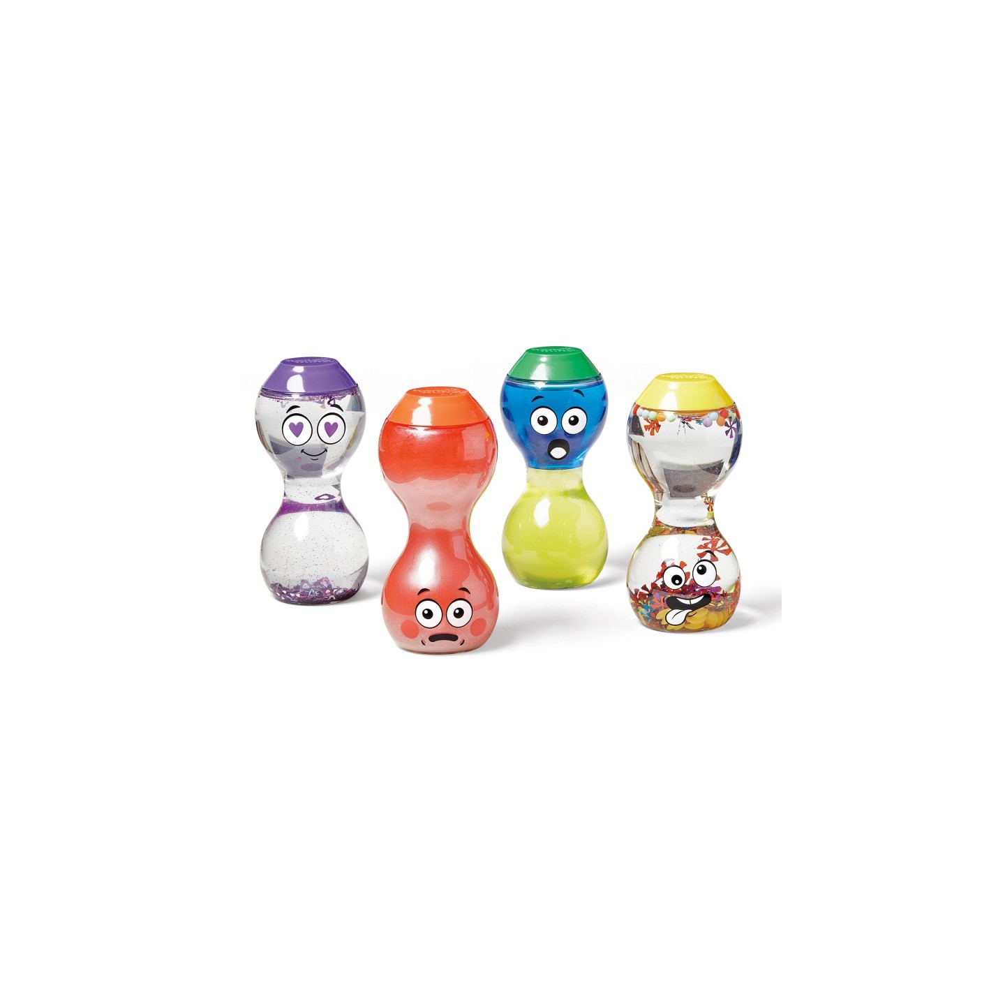 Hand2Mind Express Your Feelings Sensory Bottles- Secondary Emotions 2: Loved, Surprised, Embarrassed & Silly