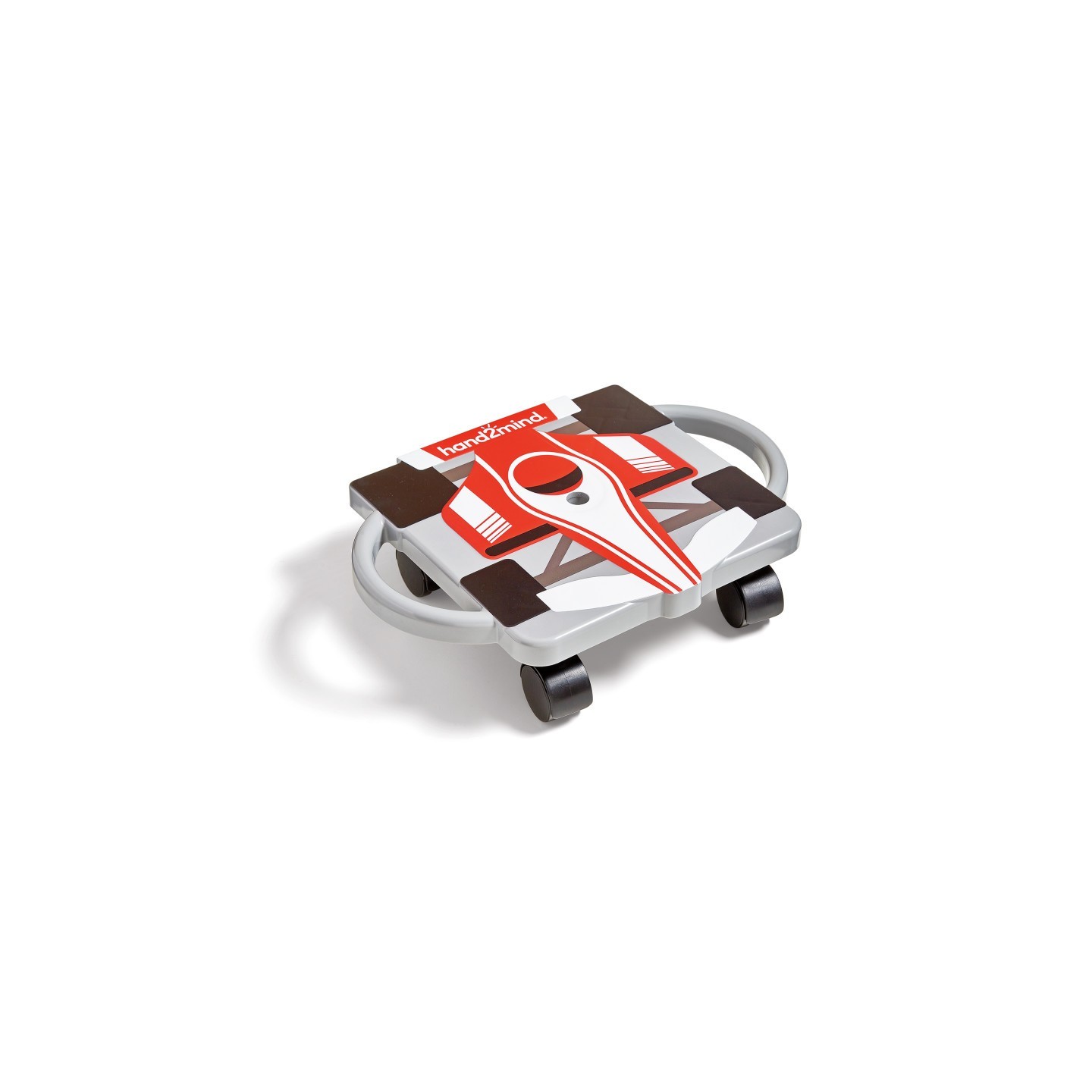 Hand2Mind Speedway Racer Scooter Board, Red