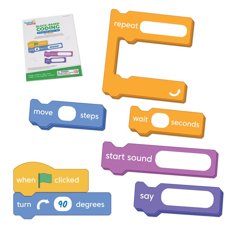 Hand2Mind Block-Based Coding Demonstration Set for Scratch