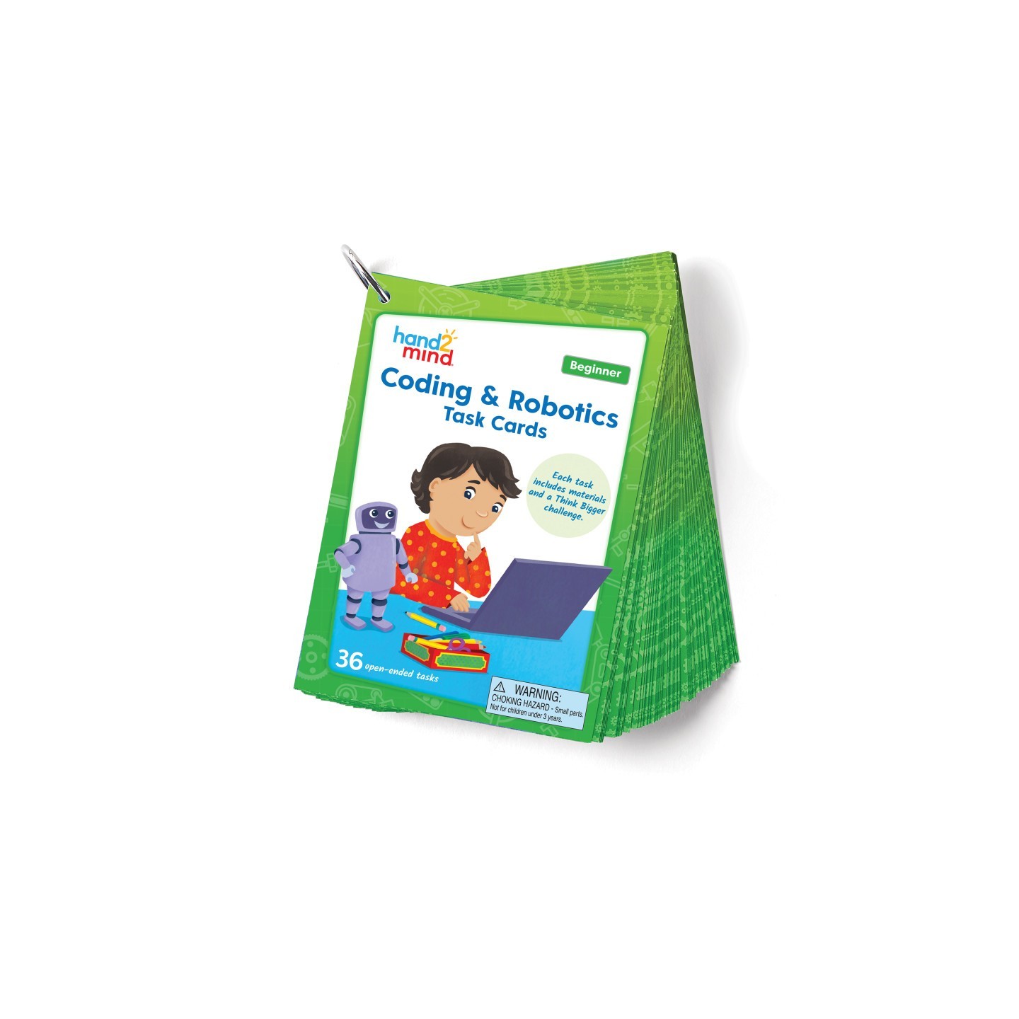 Hand2Mind Hands-On Coding and Robotics Beginner Task Cards