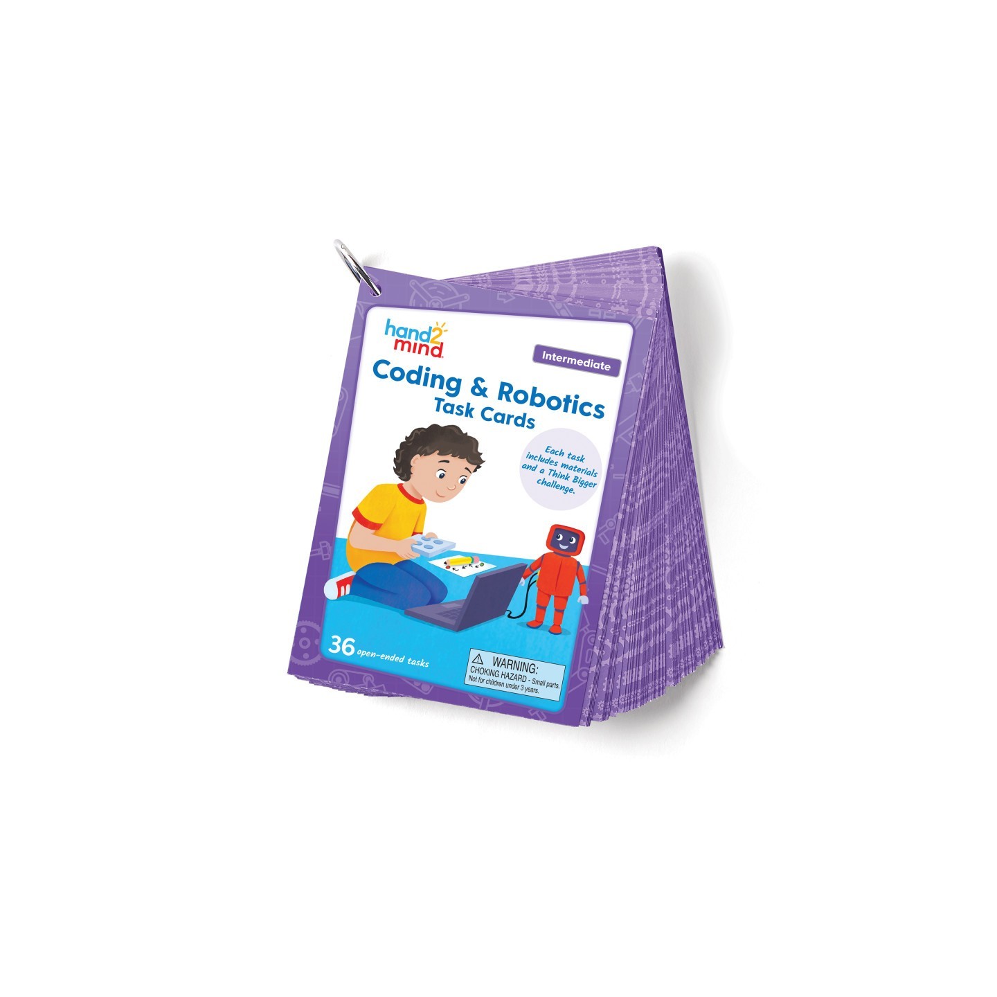 Hand2Mind Hands-On Coding and Robotics Intermediate Task Cards