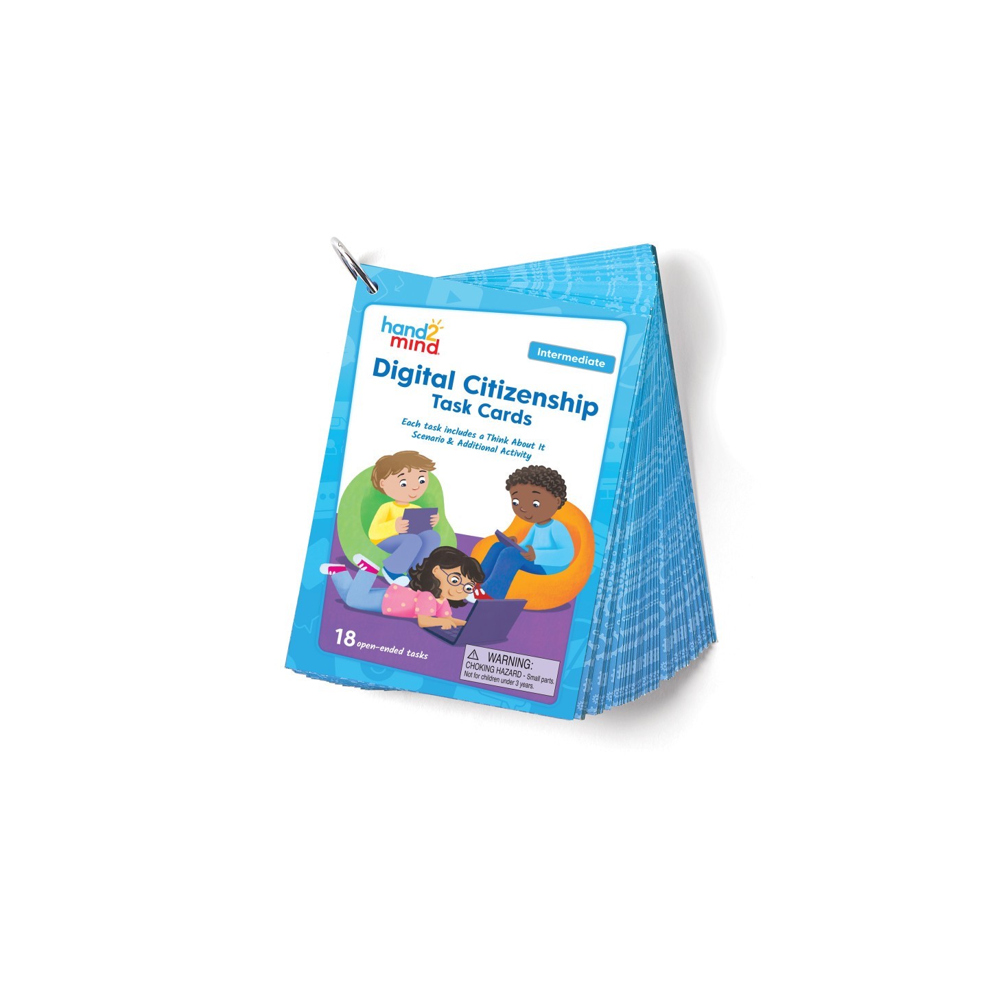 Hand2Mind Hands-On Digital Citizenship Intermediate Task Cards
