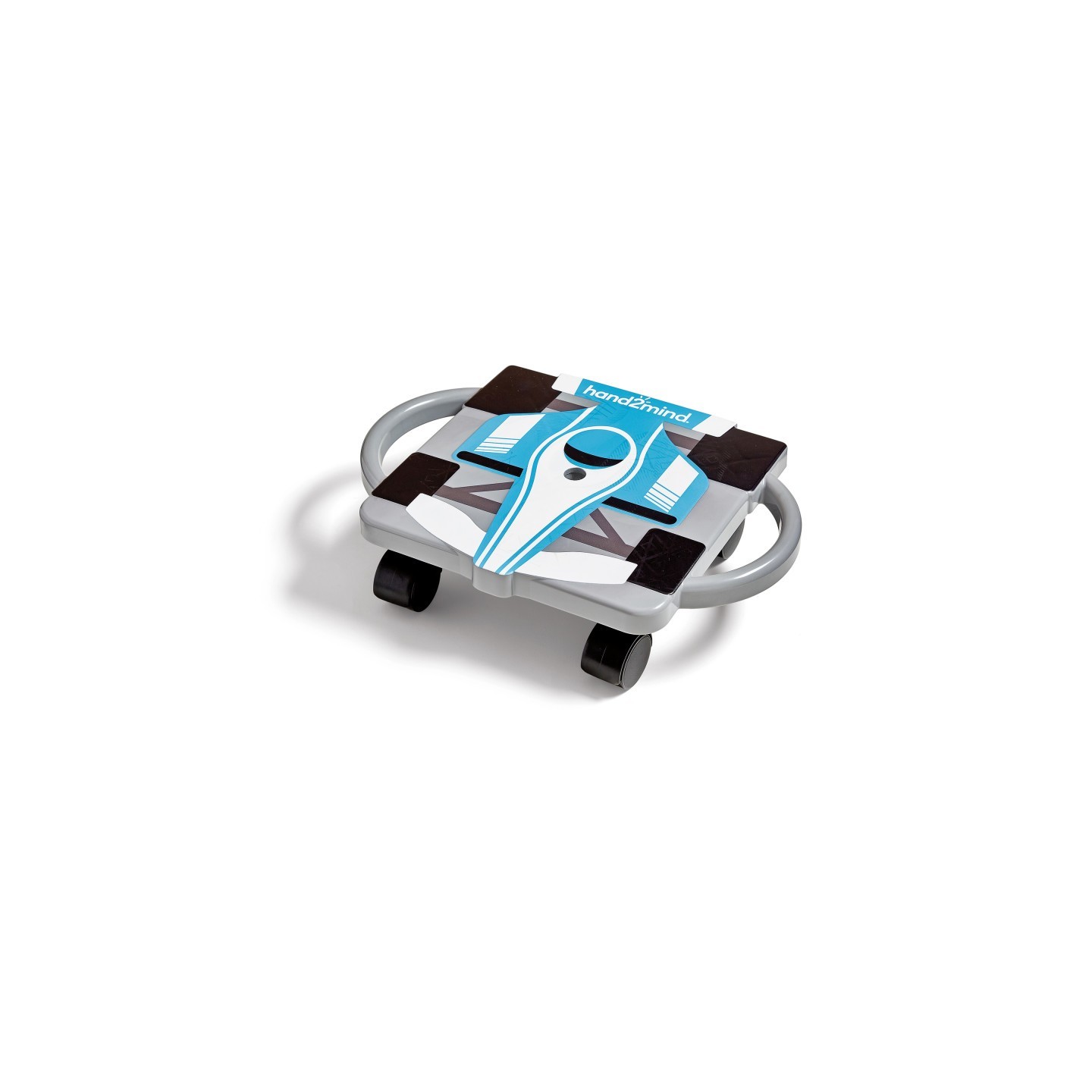 Hand2Mind Speedway Racer Scooter Board, Light Blue