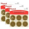 Hayes Publishing Gold Foil Embossed, Award of Excellence, Certificate Seals, 54 Seals Per Pack, 3 Packs