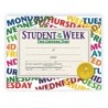 Hayes Publishing Student of the Week Certificate, 8.5" x 11", Pack of 30