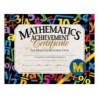 Hayes Publishing Mathematic Achievement Certificate, 8.5" x 11", Pack of 30