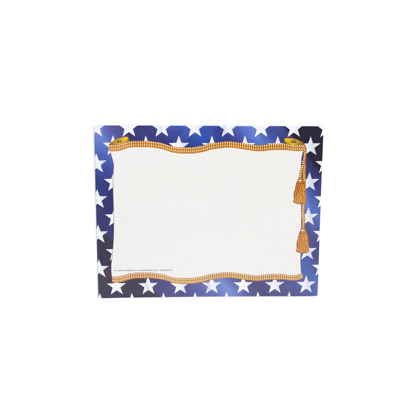 Hayes Publishing Stars Border Paper, 8.5" x 11", Pack of 50