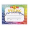 Hayes Publishing Spelling Achievement Certificate, 8.5" x 11", Pack of 30