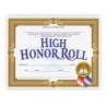 Hayes Publishing High Honor Roll Certificate, 8.5" x 11", Pack of 30