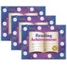 Hayes Publishing Reading Achievement Certificates and Reward Seals, 8.5" x 11", 30 Certificates Per Pack, 3 Packs