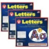 Hygloss® Flower Pots Punch-Out Letters, 350 Pieces Per Pack, 3 Packs