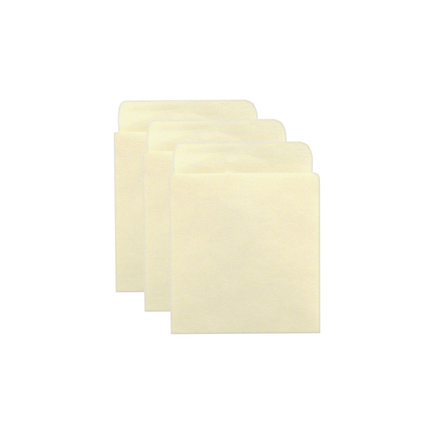 Hygloss® Bright Sticky Back Library Pockets, Manila, 40 Per Pack, 3 Packs