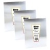 Hygloss® Silver Foil Mirror Board, 5" x 7", 25 Sheets Per Pack, 3 Packs