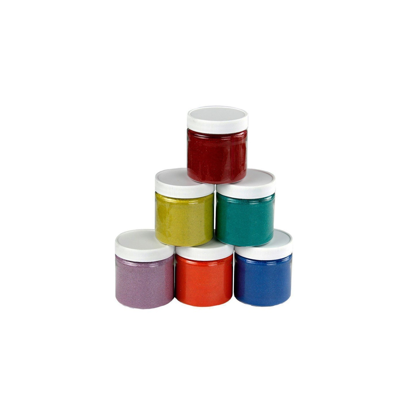 Hygloss® Colored Sand, 6 oz. Jars, 6 Colors