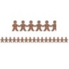 Hygloss® Gingerbread Men Classroom Borders, 12 Strips/36 Feet