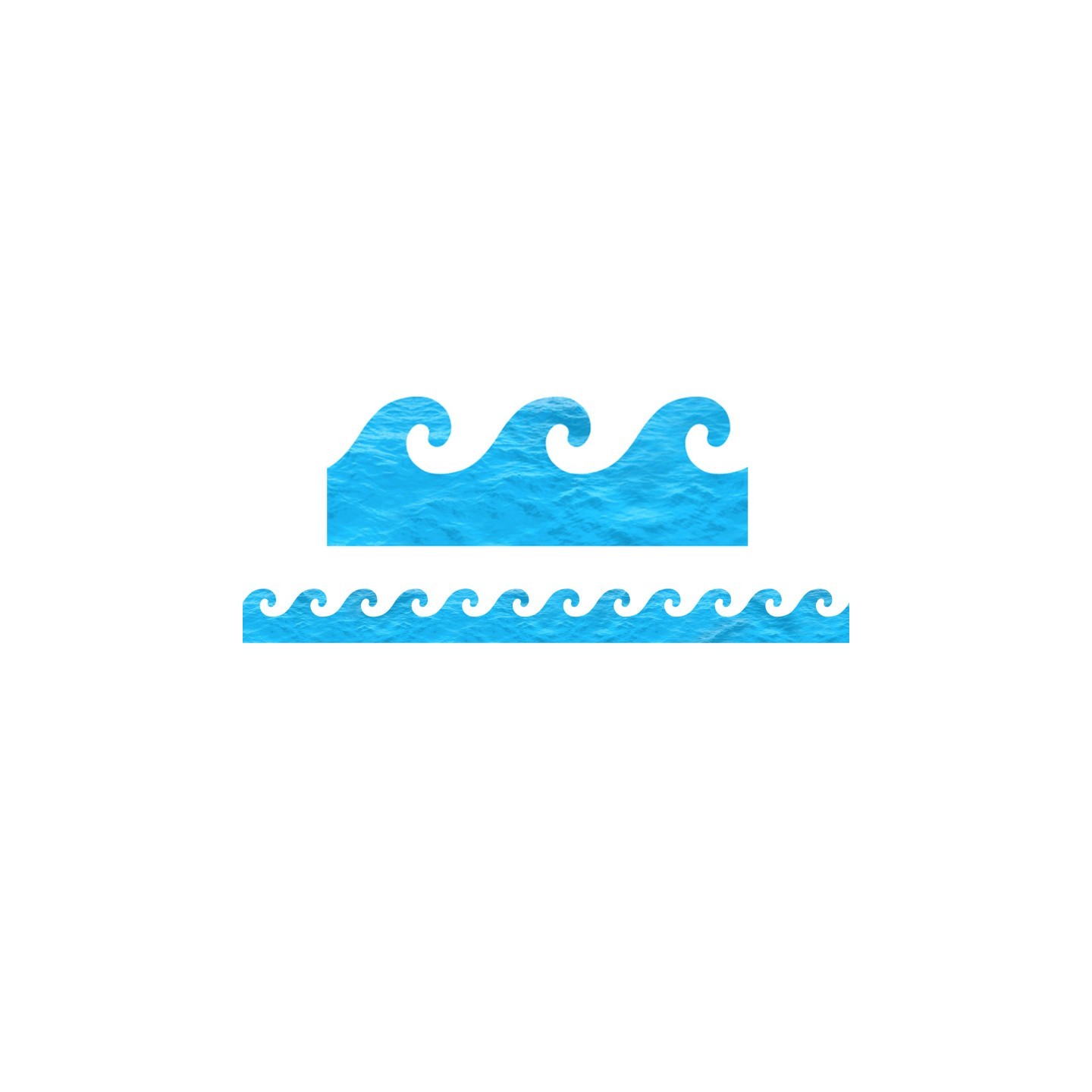 Hygloss® Ocean Waves Border, 12 Strips/36 Feet