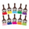 Hygloss® Happy Paintbrush Accents, 7", 30 Pieces