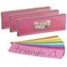 Hygloss® Bright Flash Cards, 3" x 9", 100 Per Pack, 3 Packs