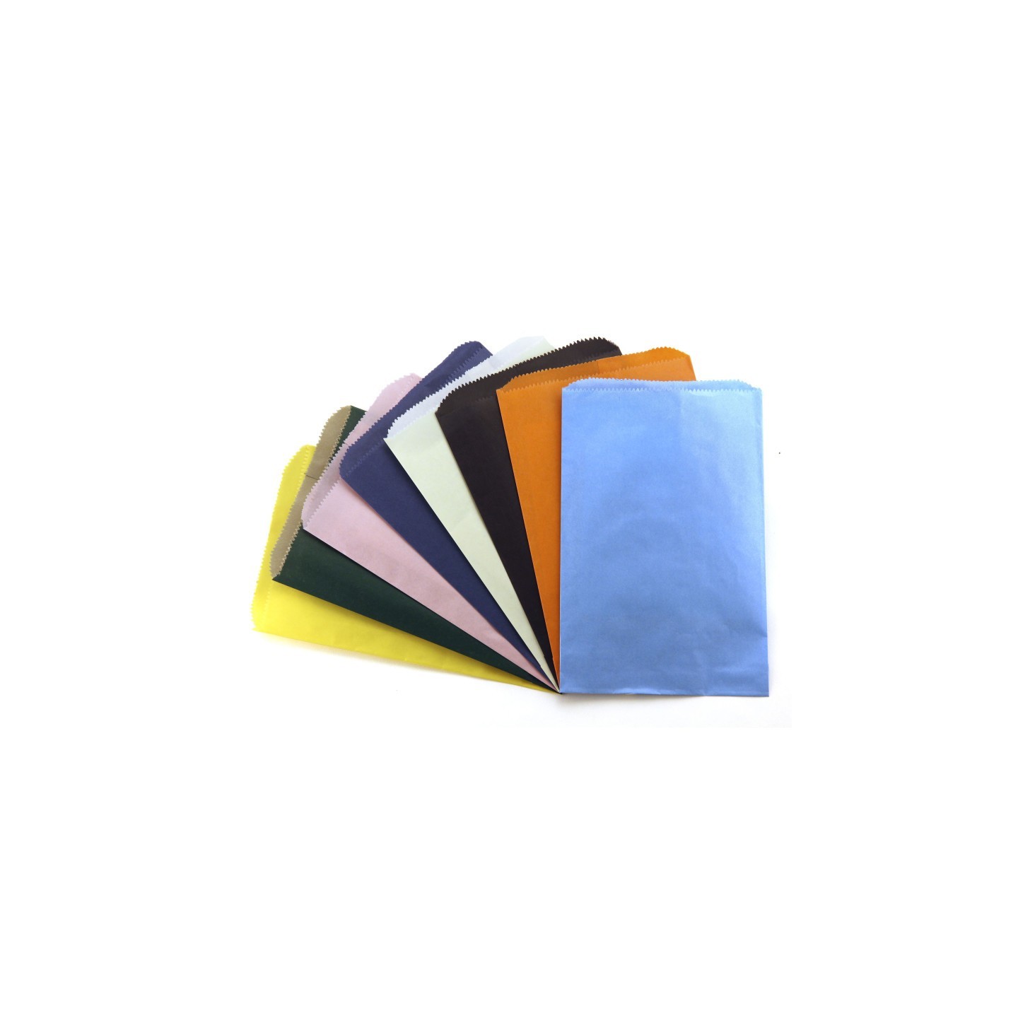 Hygloss® Pinch Bottom Bags, Assorted Colors, 6" x 9", Pack of 28