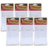 Hygloss® Bright Library Cards, White, 50 Per Pack, 6 Packs